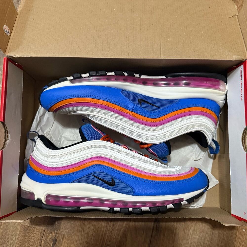 Nike Air Max 97 Active Fuchsia Multi-Color - Picture 2 of 12